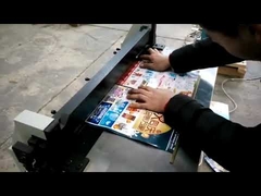 Manual Wall Calender Rimming Machine PLC Control High Speed