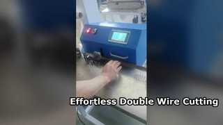 SDCM-500 डबल वायर स्पूल काटने की मशीन