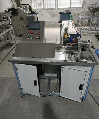 72000 Loops/ Hour PVC PET Plastic Single Loop Spiral Wire Coil Forming Making Equipment Machine For Book