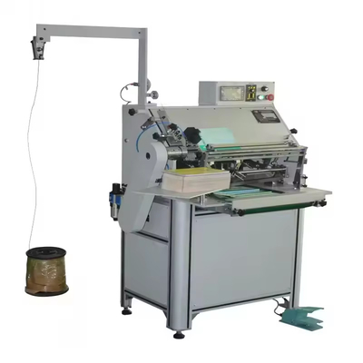 CE Automatic Spiral Wire Binder Metal Spiral Single Coil Binding Machine For Printing Shop