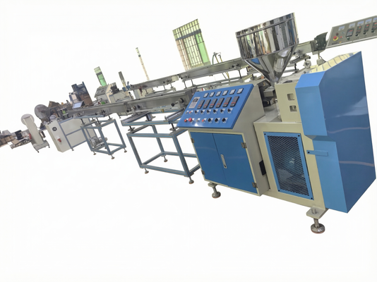 PFE-40 Plastic PVC Single Spiral Coil Filament Roll Extruding Extruder Machine Equipment