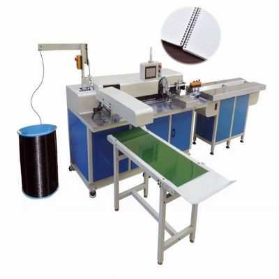 3/8 Inch Book Binding Punching Machine , Nanbo Spiral Wire Binding Machine