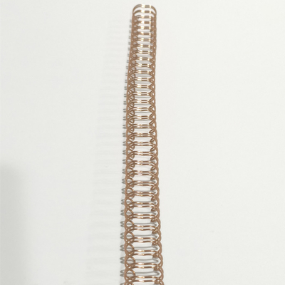 Golden Spiral Wire Double Ring Loop Binding Wire 5/8 Inch For Loose Leaf Notebooks