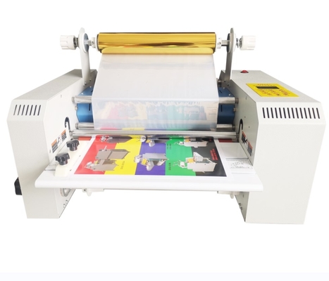 0-3 एम/मिन रोल लेमिनेटिंग मशीन कार्यालय स्कूल प्रिंटिंग शॉप डिजिटल हॉट फोइल स्टैम्पिंग मशीन