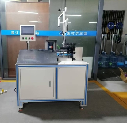 एकल धातु सर्पिल कॉइल बनाने और काटने की मशीन हवा का दबाव 1.5 KW ग्राहक द्वारा प्रदान किया गया