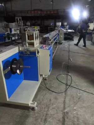 पीएफई-40 पीवीसी प्लास्टिक फिलामेंट एक्सट्रूडर मशीन प्लास्टिक सर्पिल कॉइल फिलामेंट एक्सट्रूडिंग मशीन उपकरण